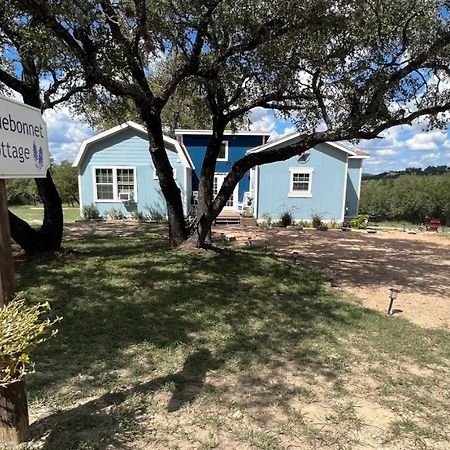 Hill Country Highland'S Bluebonnet Cottage Marble Falls Bagian luar foto