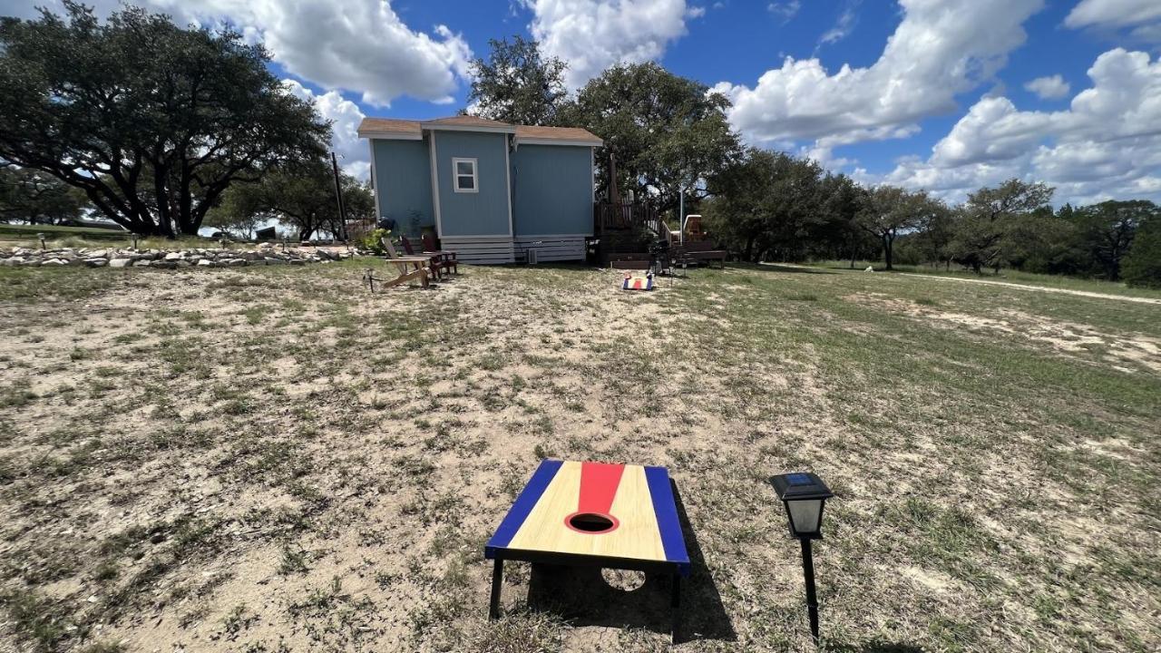 Hill Country Highland'S Bluebonnet Cottage Marble Falls Bagian luar foto