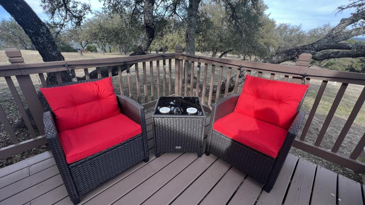 Hill Country Highland'S Bluebonnet Cottage Marble Falls Bagian luar foto